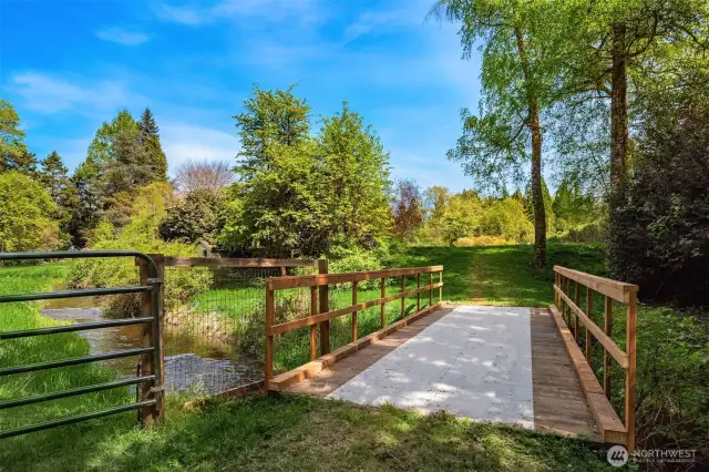 Spend time relaxing, reflecting and enjoying the creekside charm.