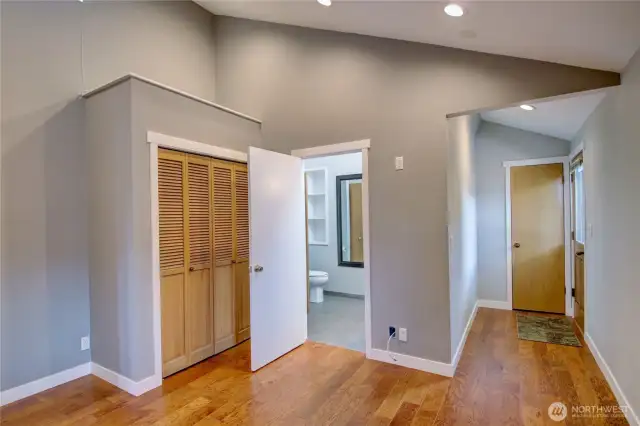 Second bedroom has separate entrance