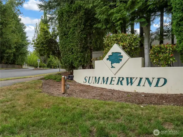 The Summerwind community in Silverdale is both friendly and calm.