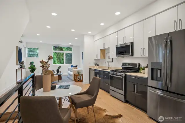 Open Floor plan, Kitchen