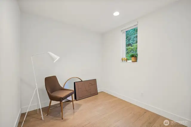 Bonus area: great for a Peloton, office