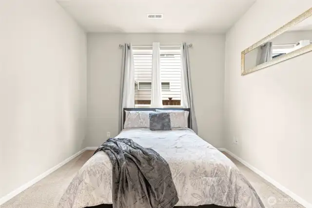 Another view of downstairs bedroom