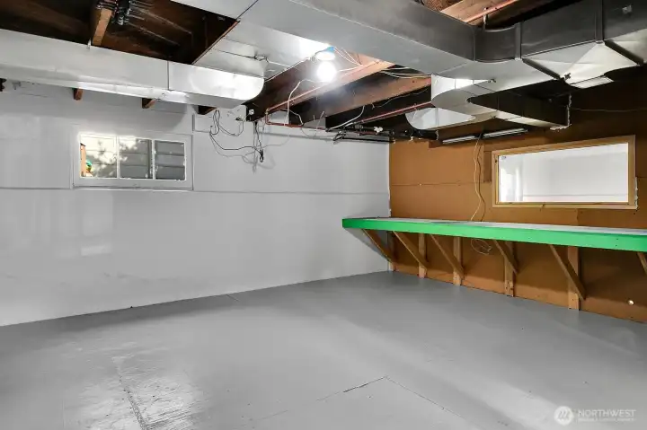 Unfinished Lower Level