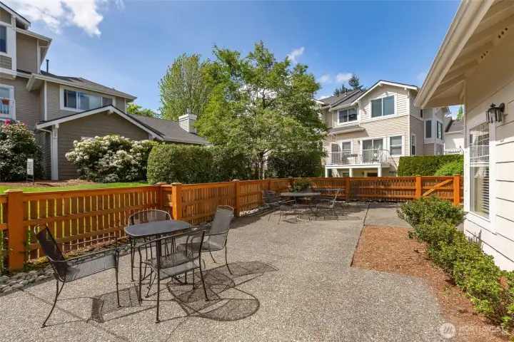 Room at the clubhouse to hangout or host a summer BBQ