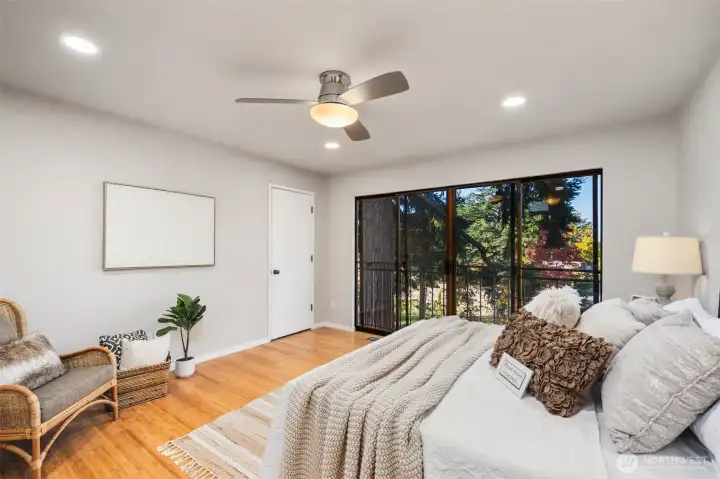Primary bedroom.