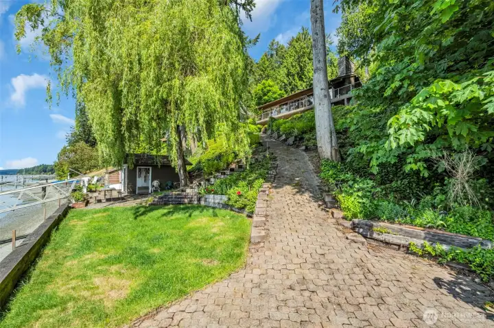 Home is a newer 50 year Presidential composition roof.   3 Bedroom Septic