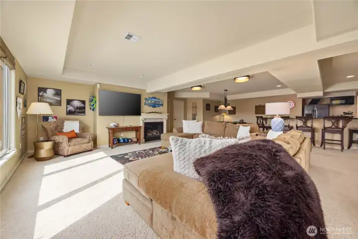 Massive entertainment spaces for all to enjoy.