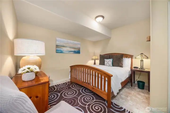 Office no egress used as office.