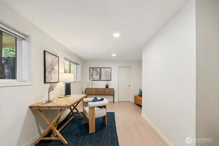 Flexible spaces for all of your hobbies, office, guests and playtime Flexible spaces for all of your hobbies, office, guests and playtime