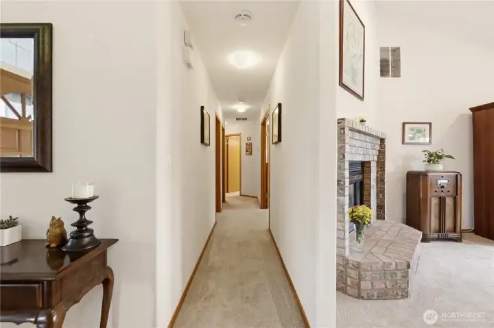 Turn Left at the Front Door for the Bedrooms or Right for the Sitting Room Turn Left at the Front Door for the Bedrooms or Right for the Sitting Room
