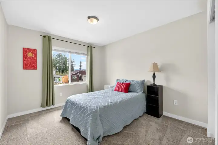 Additional bedroom upstairs