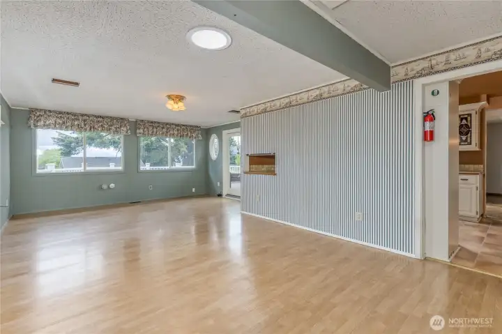 Bonus room is just off the kitchen and has direct access to the back deck