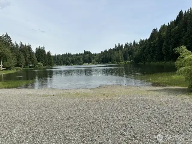 Lake From Beach