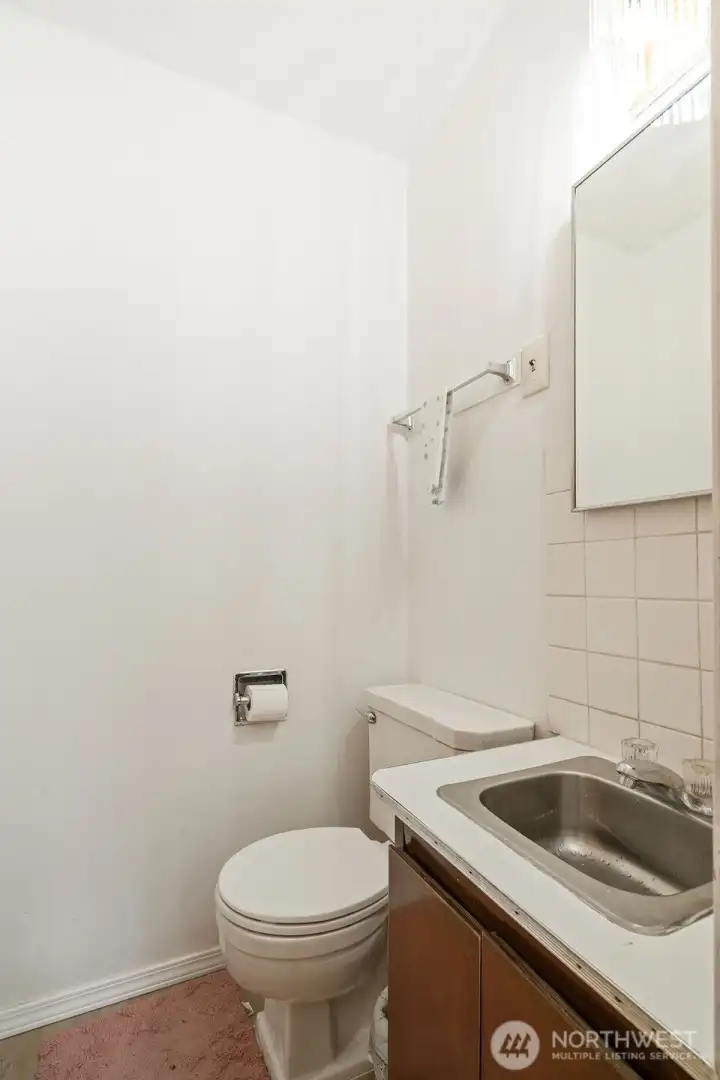 Bath off of Laundry room