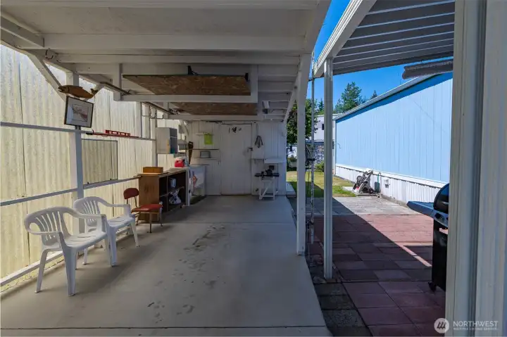 Covered parking