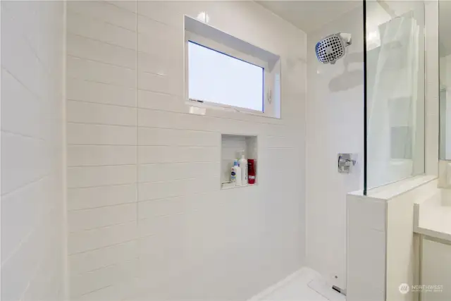 Tile master shower.