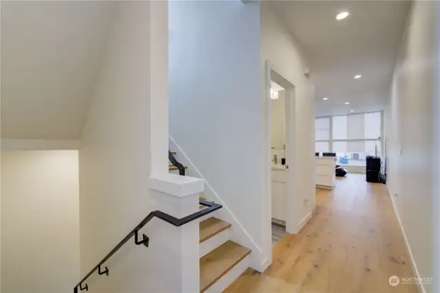Sunny, open floor plan.