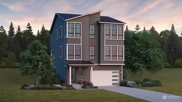 The Obsidian Contemporary by Toll Brothers - Artist Rendering