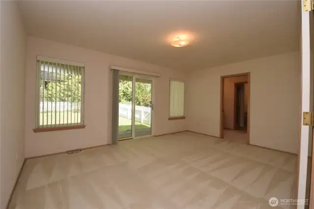 primary bedroom