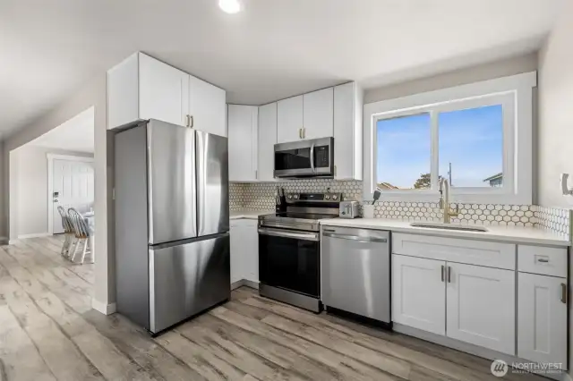 Upper level kitchen