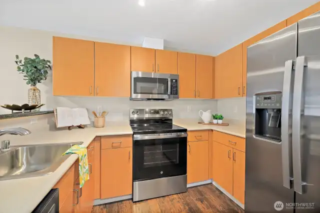 Kitchen with All New Appliances