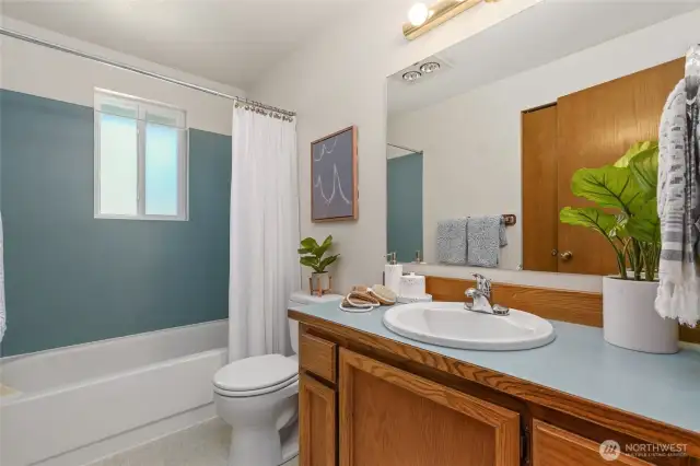 Guest bathroom.