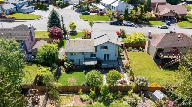 Ariel photo of property.
