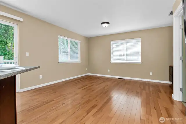 Family room, adjacent to kitchen.