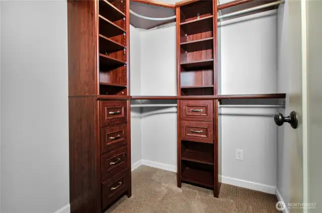 Upscale closet shelving!!