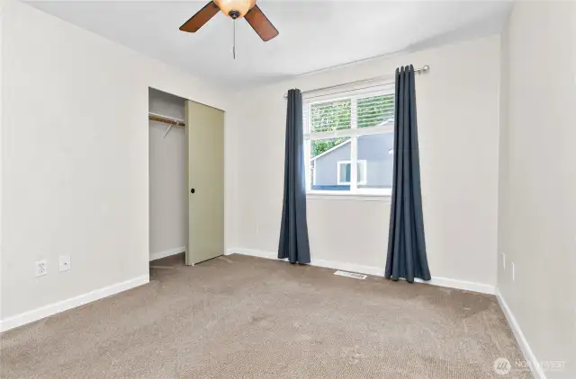 Another view of secondary bedroom ...