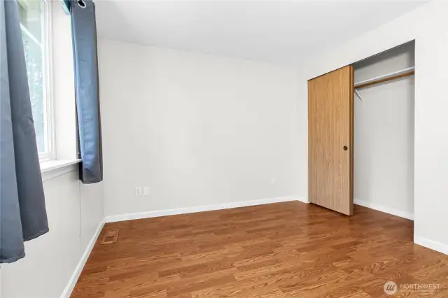 Another view of third bedroom.