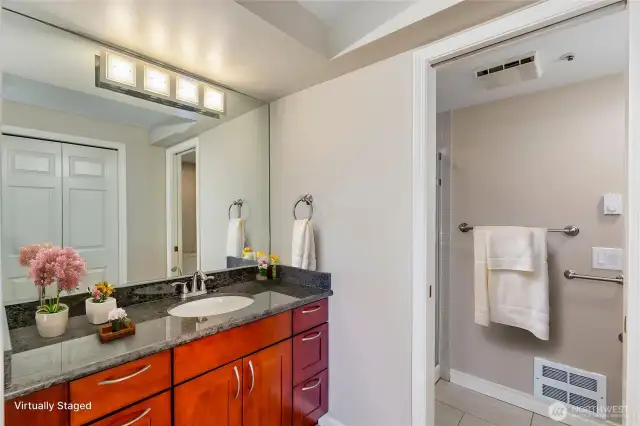 Virtually Staged -- Primary Bath