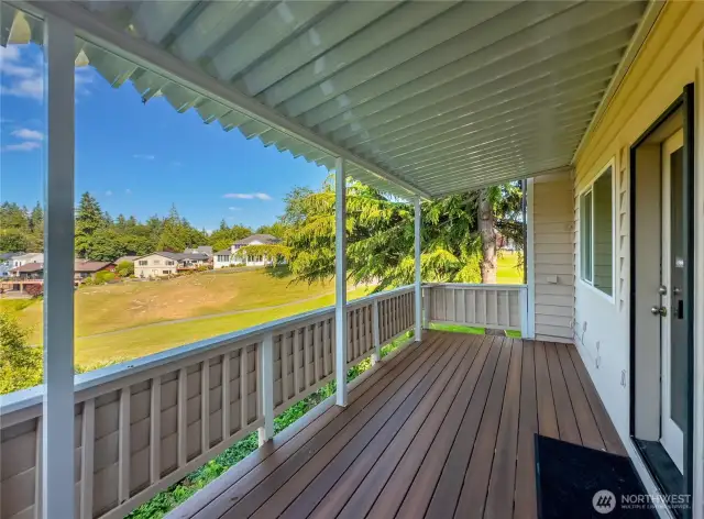 Cover deck off Main Living area