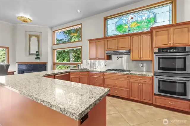 Huge Entertainer Kitchen