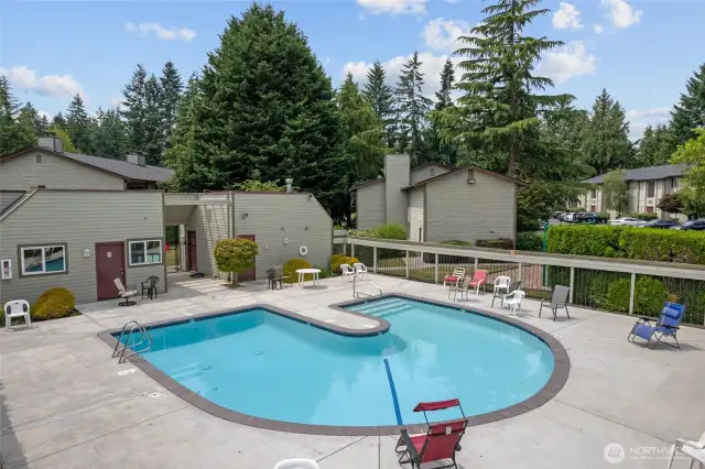 Pool is open!