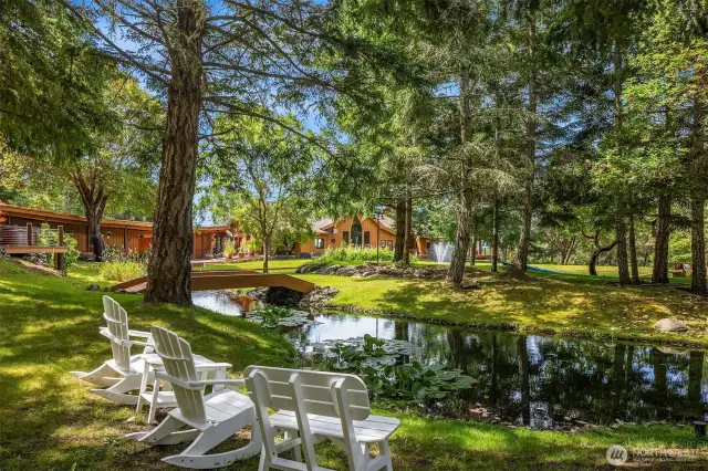 A lush retreat sprawling 20-acres across two lots