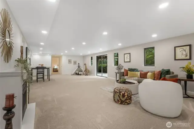 The 1,800-square-foot daylight basement offers the ideal setup for multigenerational living, an extended guest suite, or a potential rental ADU.