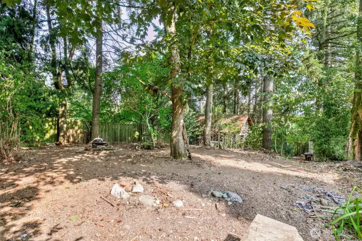 So much potential! a blank canvas! like having your own private park!