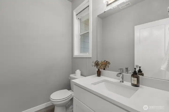 Powder room.