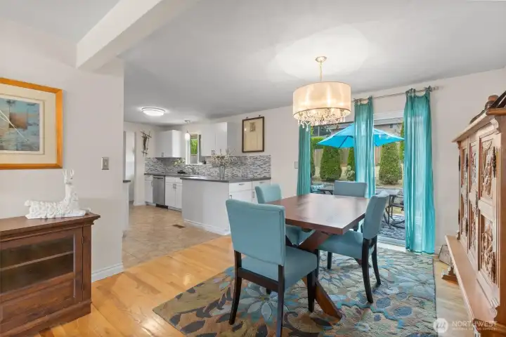 Dining Area adjacent to Kitchen