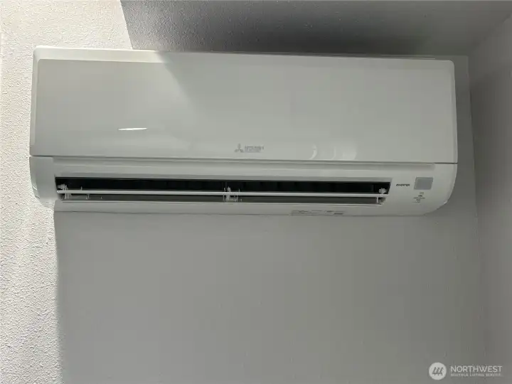 3 Mitsubishi mini split units installed 2021