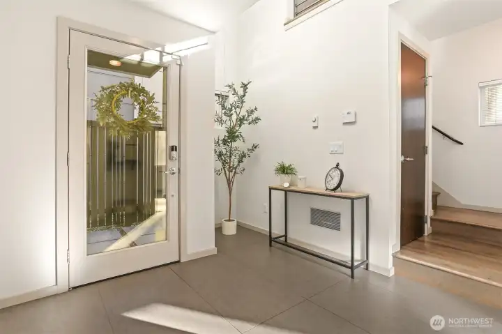 Tile entry
