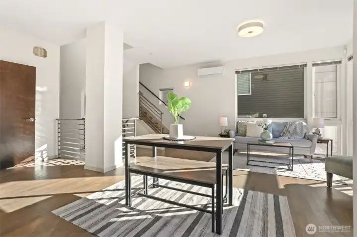 High ceilings