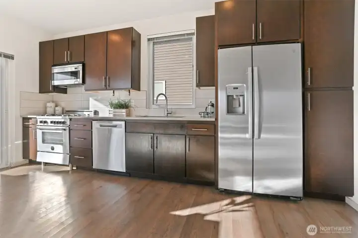 Top of the line appliances
