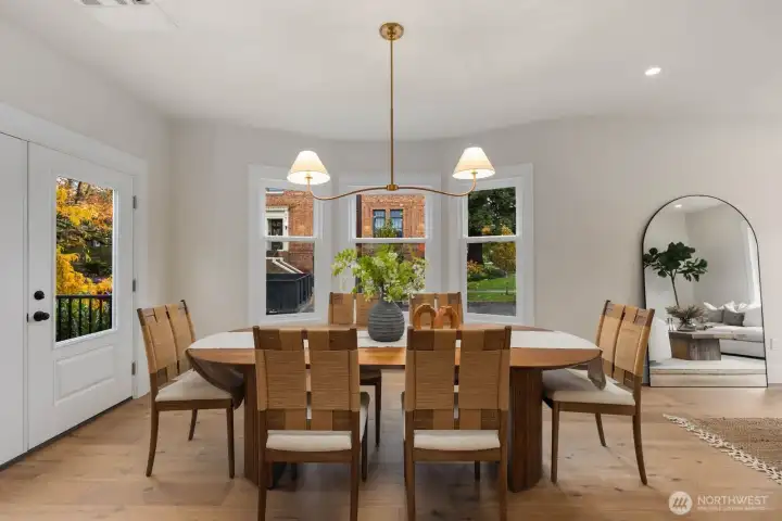 Designer lighting Throughout