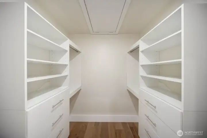 Walk-in Primary Closet