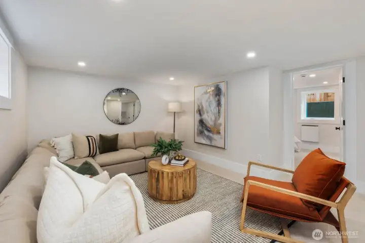 Basement Family Room