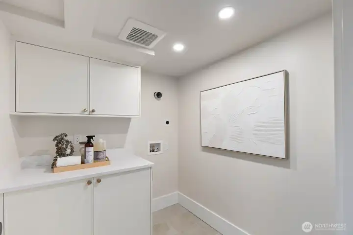 Basement Laundry Room