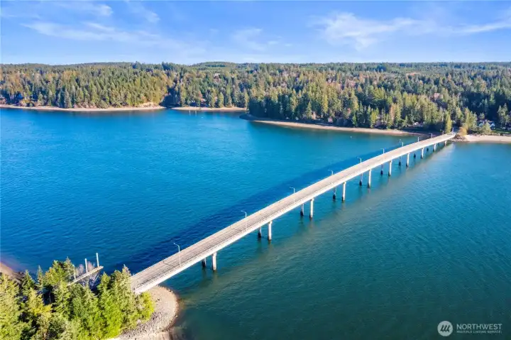 Bridge to Harstine Island