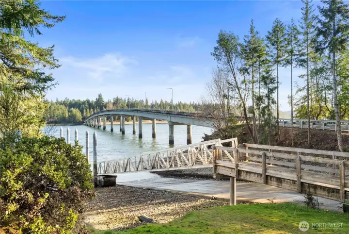 Another view of the bridge